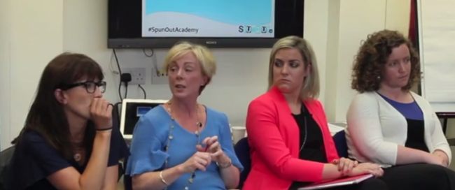 spunout women in pol panel