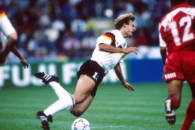 Soccer - World Cup Italia 90 - Group D - West Germany v United Arab Emirates