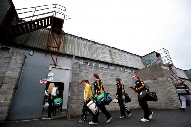 Kilkenny players arrive