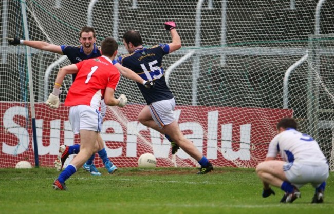 Conor Sweeney celebrates