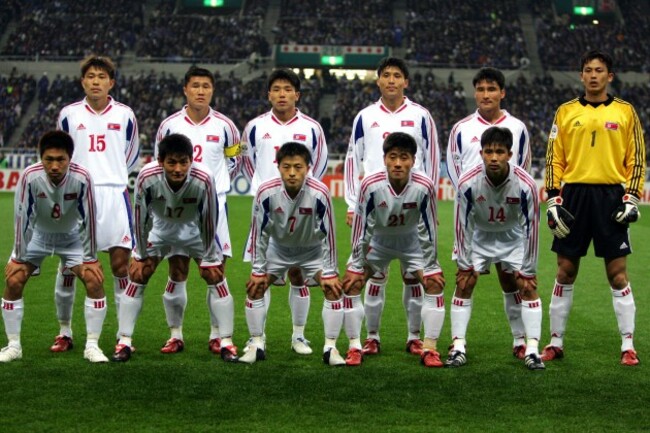 Soccer - World Cup 2006 Qualifier Asian Final Stage Group B - Japan v North Korea - Saitama Stadium 2002