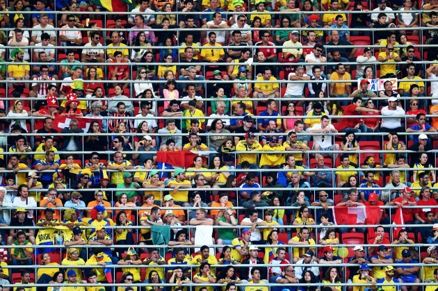 Soccer - FIFA World Cup 2014 - Group E - Switzerland v Ecuador - Estadio Nacional