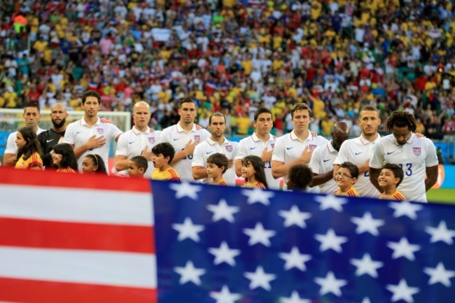 Soccer - FIFA World Cup 2014 - Round of 16 - Belgium v USA - Arena Fonte Nova