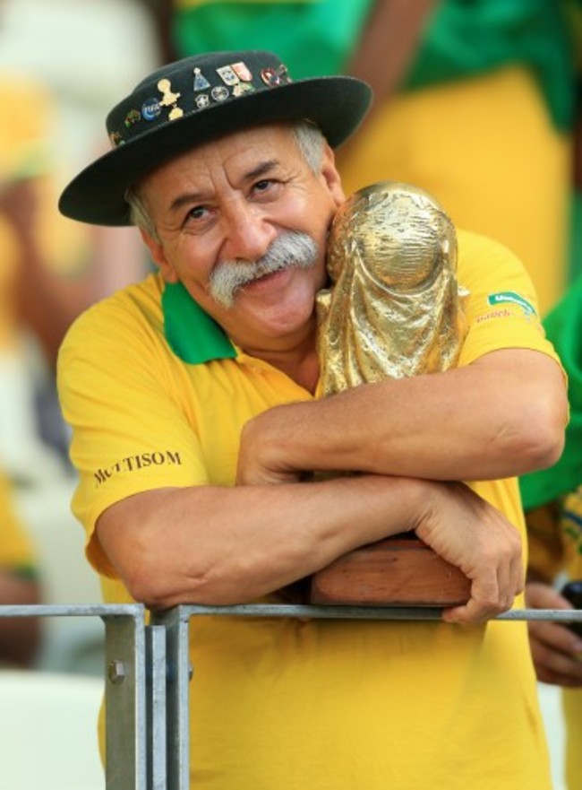 Soccer - FIFA World Cup 2014 - Quarter Final - Brazil v Colombia - Estadio Castelao