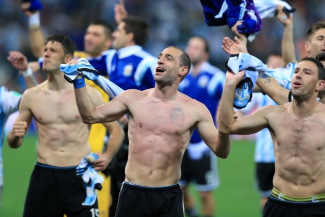 Soccer - FIFA World Cup 2014 - Semi Final - Netherlands v Argentina - Arena de Sao Paulo