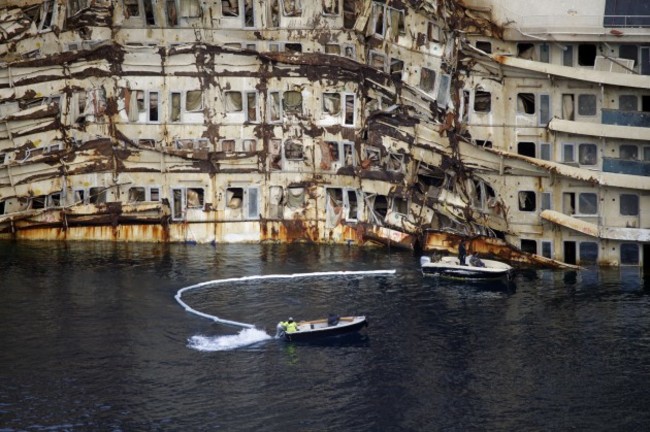 Italy Ship Aground