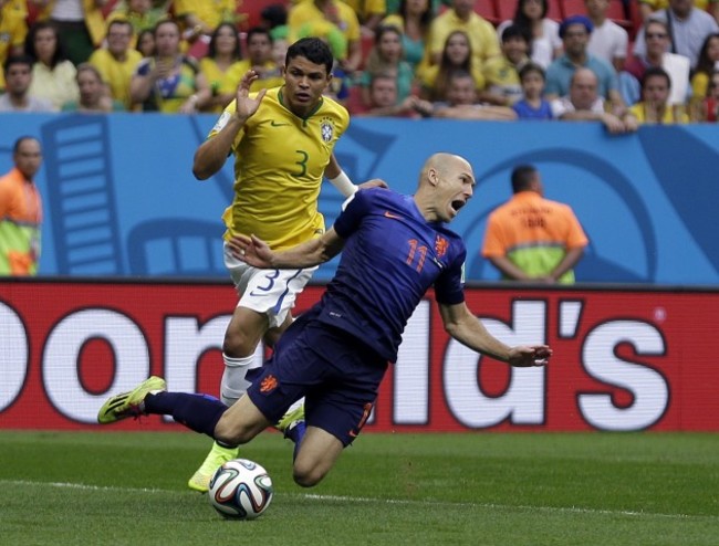 Brazil Soccer WCup Brazil Netherlands