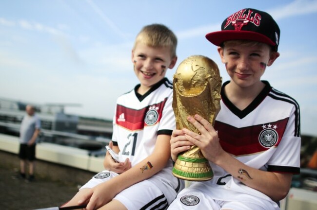Germany Soccer WCup Arrival