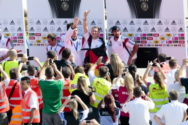Germany Soccer WCup Homecoming