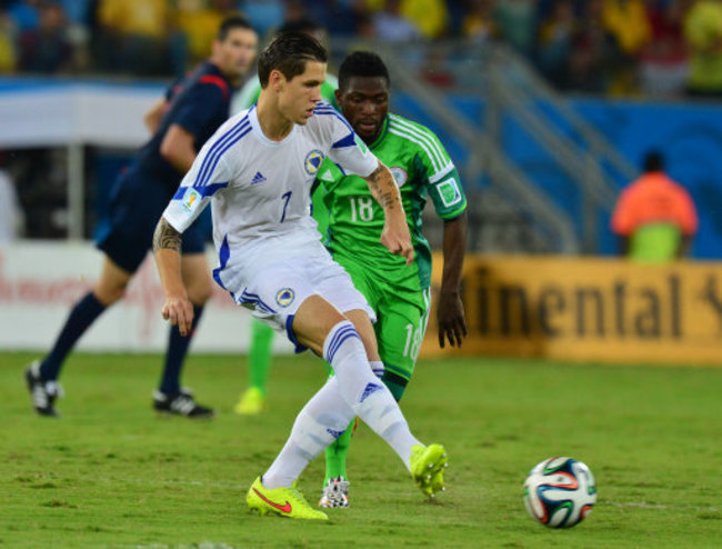 Soccer - FIFA World Cup 2014 - Group F - Nigeria v Bosnia and Herzegovina - Arena Pantanal