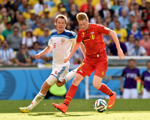 Soccer - FIFA World Cup 2014 - Group H - Belgium v Russia - Maracana