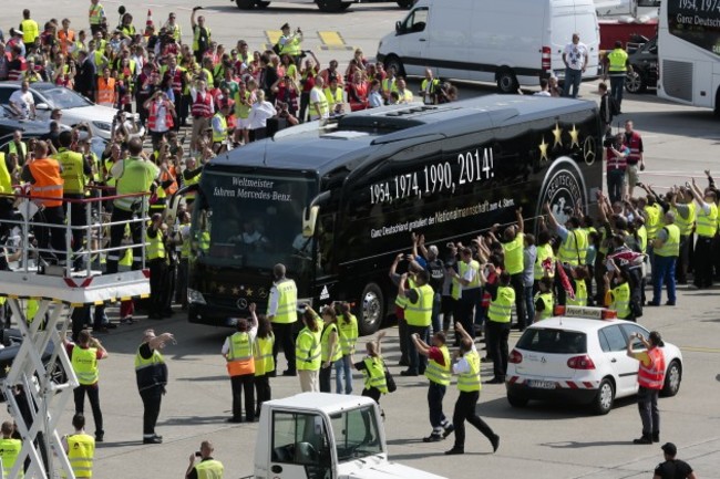 Germany Soccer WCup Homecoming