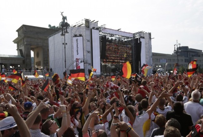 Germany Soccer WCup Arrival