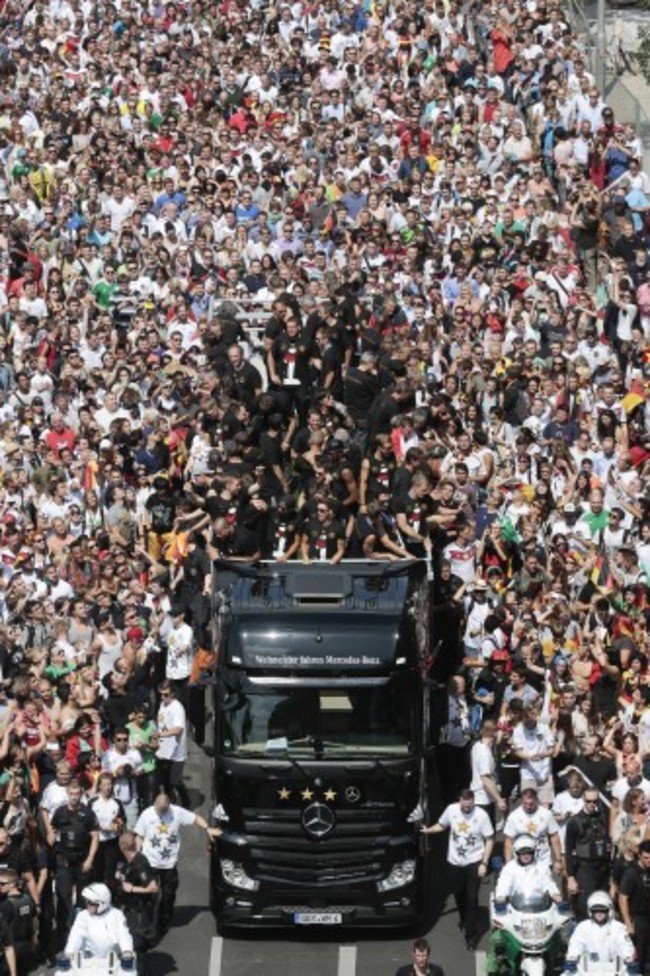 Germany Soccer WCup Homecoming