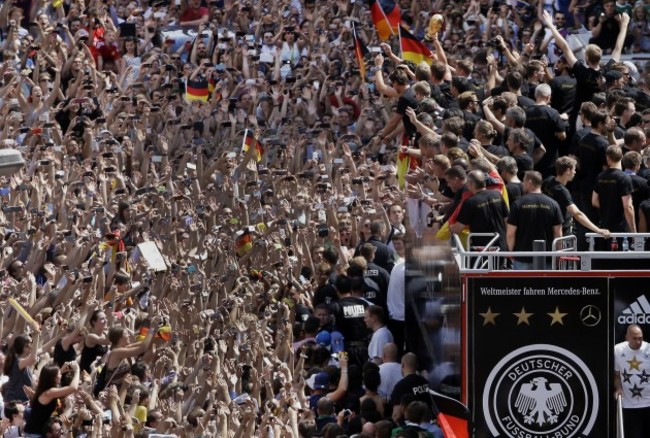 Germany Soccer WCup Homecoming