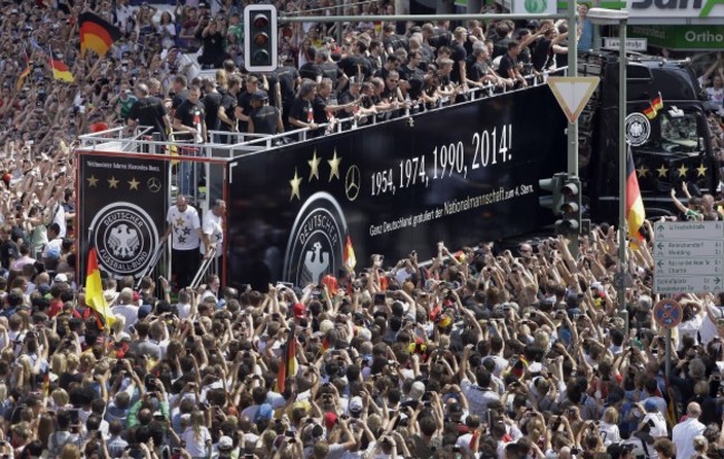 Germany Soccer WCup Homecoming