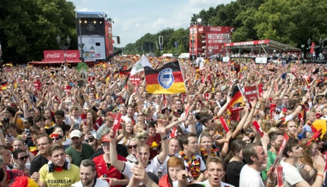 Germany Soccer WCup Arrival