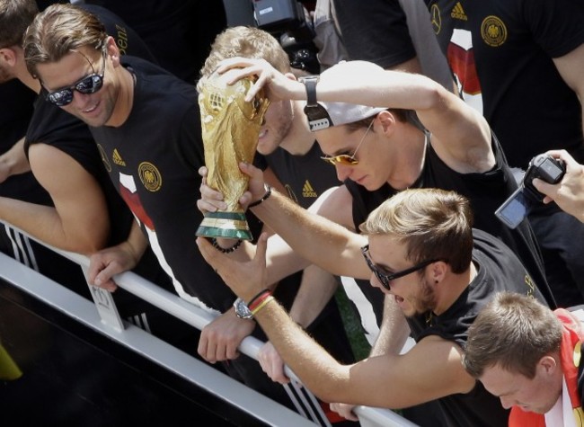 Germany Soccer WCup Homecoming