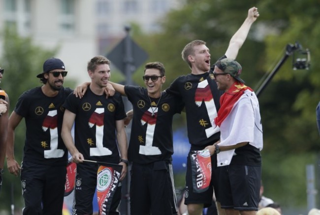 Germany Soccer WCup Arrival