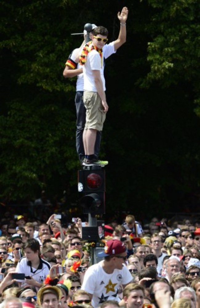 Germany Soccer WCup Arrival