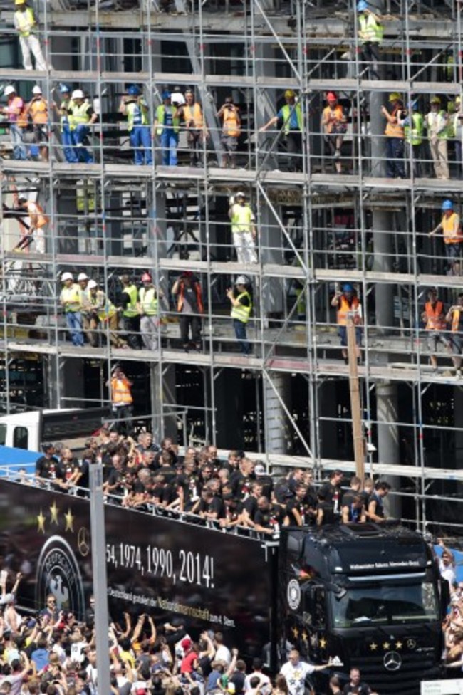 Germany Soccer WCup Homecoming