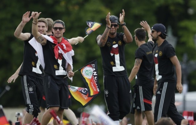 Germany Soccer WCup Arrival