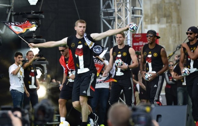 Germany Soccer WCup Arrival