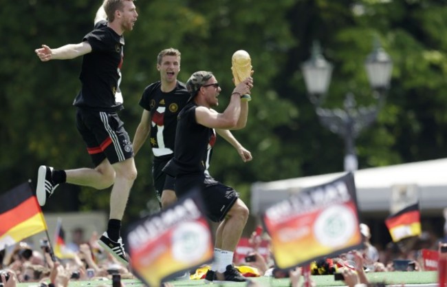 Germany Soccer WCup Arrival