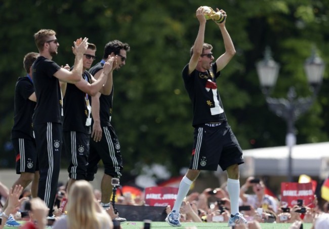 Germany Soccer WCup Arrival