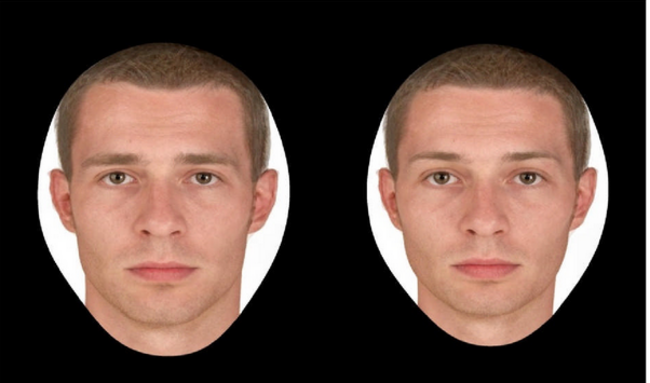 male face