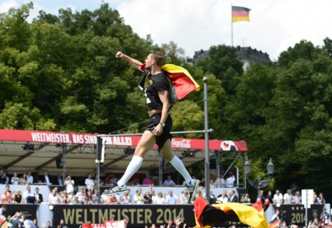 Germany Soccer WCup Arrival