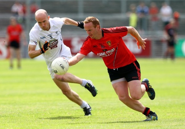 Brendan Coulter with Hugh McGrillen