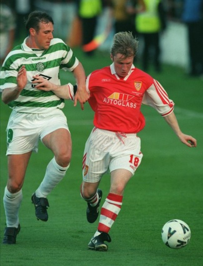 Trevor Molloy and Malky Mackay 29/7/1998