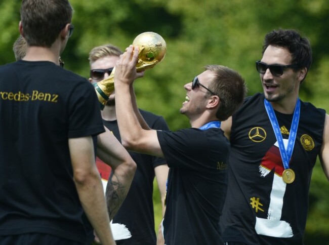 Germany Soccer WCup Arrival