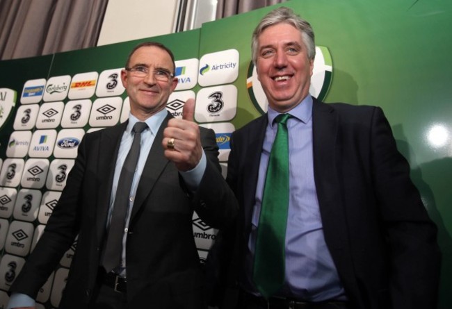 Martin O'Neil and John Delaney