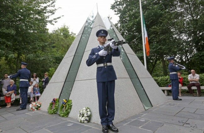 Military Guard Ceremony. Members of th