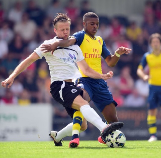 Soccer - Pre-Season Friendly - Boreham Wood v Arsenal - Meadow Park