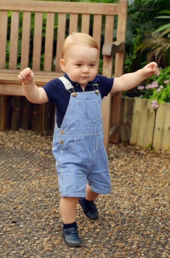 Prince George's first birthday