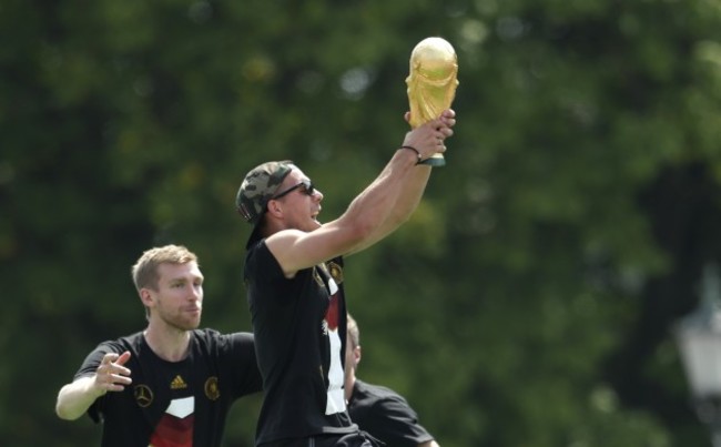 Germany Soccer WCup Arrival