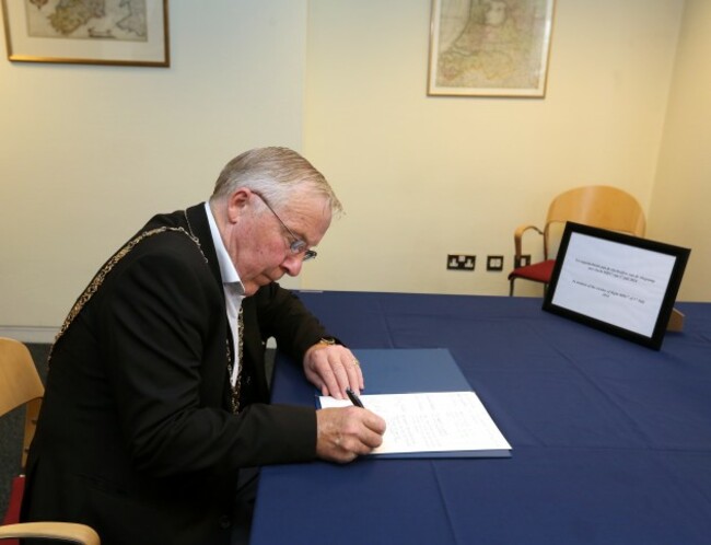 Book of Condolence - air crash MH17. P