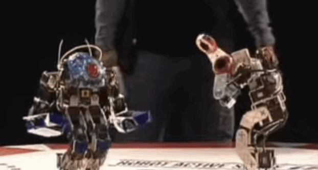 robots fighting