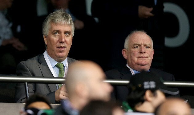 John Delaney with Paddy McCaul