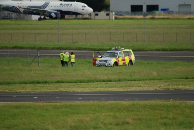 22July14 photo 3 CD & MW intercepted belatedly by airport security