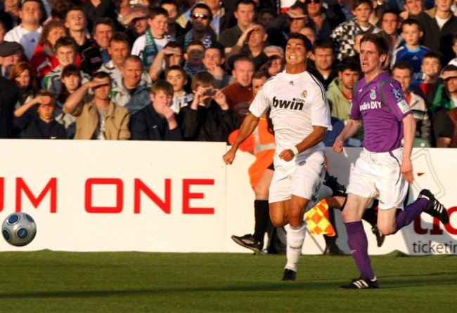 Ian Bermingham and Cristiano Ronaldo