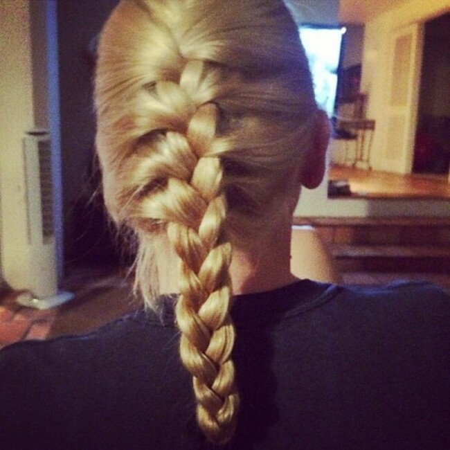 This is a weird thing to brag about but I did that glorious french braid. #Baller #man #ManBraid #RealMenBraid #isItBrade? #SpellingQuestion #StillBallerTho #WhyIsItFrench??? #ICallItAFreedomBraid #GoUsa