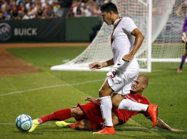 AS Roma Liverpool Soccer