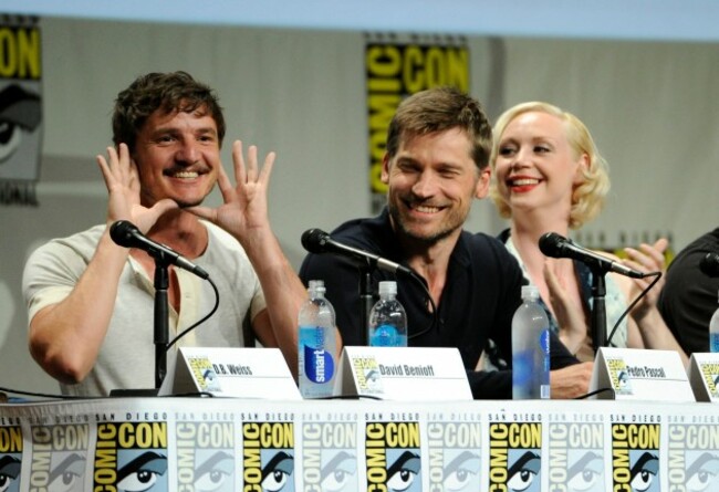 Pedro Pascal, Nikolaj Coster-Waldau, Gwendoline Christie