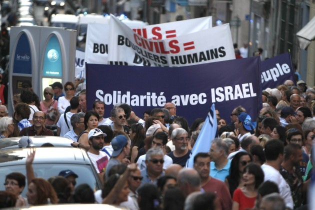 France Mideast Protest