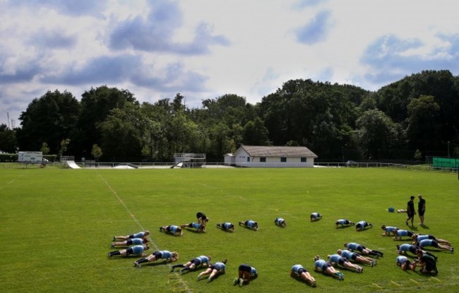 General view of training