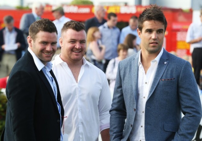 Fergus McFadden with David Kilcoyne and Conor Murray